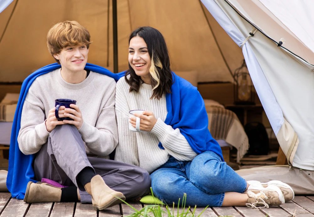 glamping teepee tent